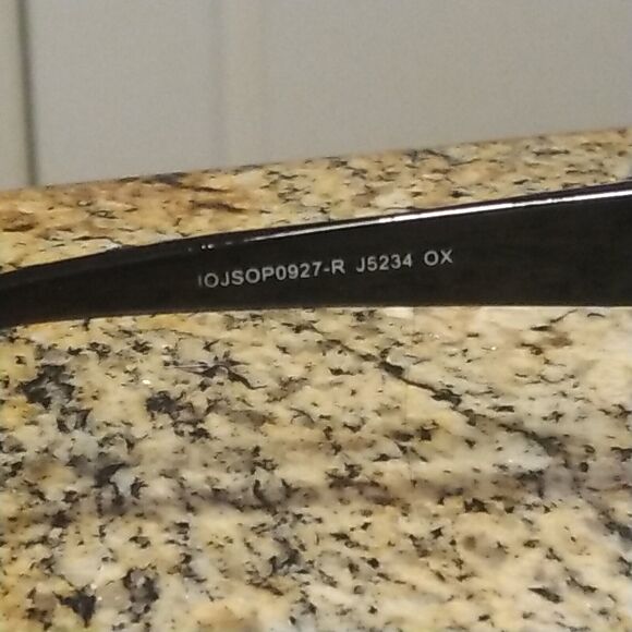 Jessica Simpson Oversized Sunglasses Black, Chrome J5234 OX - IOJSOP0927-R - Picture 6 of 10